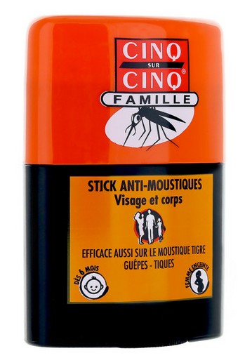 Cinq sur Cinq Famille Stick Anti-Moustiques 20ml
